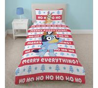 Bluey Kids Snowy Red Bedding Set - Single