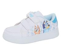 Bluey Kids Unisex Blue Lightweight Trainers with Easy Fasten Straps
