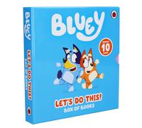 Bluey Let's Do This! Box of Books 10 Books Collection Box Set (Butterflies, Bingo, Magic Xylophone, Hammerbarn, The Pool, Creek, Beach, Grannies, Goodnight Fruit Bat & Bob Bilby)