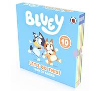 Bluey Let's Do This! Box of Books 10 Books Collection Box Set (Butterflies, Bingo, Magic Xylophone, Hammerbarn, The Pool, Creek, Beach, Grannies, Goodnight Fruit Bat & Bob Bilby)