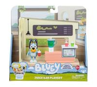 Bluey Juice Bar Playset, Includes Articulated Figure, Help Mix Delicious Juices And Smoothies In The Blender, Includes Fun Fruit Stickers To Decorate The Juice Bar