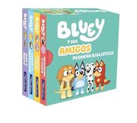 Bluey. Libro juguete - Bluey y sus amigos. Pequea bibl - Spanish Language NEW