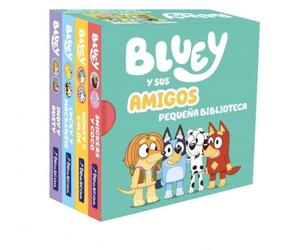 Bluey. Libro juguete - Bluey y sus amigos. Pequea bibl - Spanish Language NEW