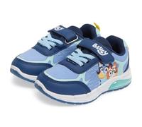 Bluey Light Up Trainers for Kids Bingo Easy Fasten Sports Shoe with LED Lights