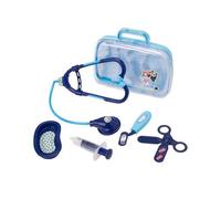 Bluey Medical Case Kids Role Play Doctors Medic Set In Carry Case - Bluey Character Theme Toy For Children 5pc Set