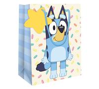 Danilo Promotions Ltd BLUEY GIFT BAG MEDIUM SIZE BIRTHDAY GIFT BAG