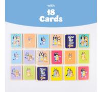Blueys Memory Game For Kids - Matching Game With Bluey & Friends - Fun Family Travel Game - Compact & Portable Design