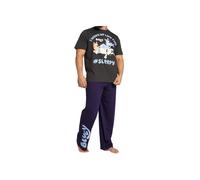 Bluey Men's Bandit Short Sleeve Pyjama Set in Blue | Size: Medium Bluey Blue M