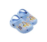 Bluey Clogs for Kids Toddlers Fun Garden Shoes Slip On with Shoe Charms Indoor Outdoor Summer Slippers Home Beach Pool Holiday (9 UK, Bluey Sisters)