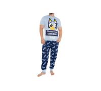 Bluey Men's Long Dog Pyjamas in Blue | Size: Large Bluey Blue L