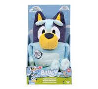 BlueY Moose Toys Talking Plush | Press on her stomach to hear her speak and sing in 3 languages, quality soft fabric; from 3 years old