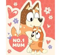 BLUEY Mother's Day Card No.1 Mum Bluey mothers day card