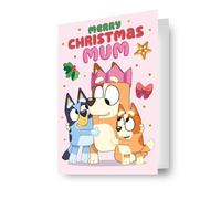 Bluey Mum Christmas Card