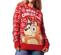 Bluey Mum Jumper, Chilli Christmas Jumper for Women, Womens Christmas Jumpers, Medium