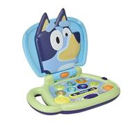 Bluey My First Laptop Interactive Toy for Kids & Toddlers - Educational Role Play Learning Laptop with 14 Sounds, Theme Tune, Character Buttons, Eyebrow Feature & 2 Play Modes - Batteries Included