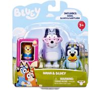 Bluey Nana & Bluey Mini Figure Pack With Bartlebee