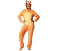 Bluey Onesie For Women, Chilli Womens Onesie, Fleece Onesies For Women, Orange, Sizes Small