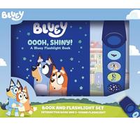 Bluey – Oooh, Shiny! – Flashlight Toy Adventure Sound Book & 5-Sound Flashlight