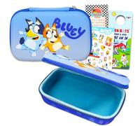 Bluey Pencil Box Set - School Supplies Bundle with Pencil Case Plus Stickers, Bookmark, More | Bluey Stationery Set for Kids, Girls, Toddlers