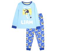 Bluey Personalised Pyjama for Kids 100% Cotton Long Sleeve Winter Pyjama Soft and Comfortable Gift for Girls PJ Set