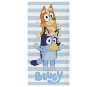 Bluey Piggyback Ride Towel Blue