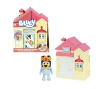 Bluey Play Date Plush Surprise, Animated Series Surprise Plush, Follow in the Steps and Reveal Your Zebra or Queen Dressed Plush, Includes 1 Sticker Set, 3 Years Old, Famous (BLY99000)