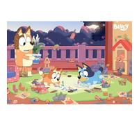 Bluey (Play Time) Maxi Poster 91.5cm X 61cm, Official Licensed Wall Art For Bedroom Or Gaming Room, Large Decor Print, Collector Gift