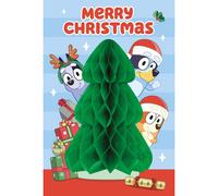 Bluey Pop Up Christmas Card