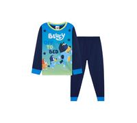 Bluey Pyjama Set in Navy | Size: 5-6 Years Bluey Navy 5-6 Years