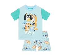 Bluey Pyjamas | Bingo Boys Pyjamas | Summer Boys Short PJs | Pyjama Sets | Blue 18-24 Months