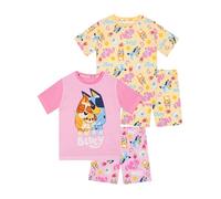 Bluey Pyjamas | Bingo Girls Pyjamas | 2 Pack Kids Pjs | Pack Of 2 Girls' Pyjama Sets | Ages 18 Months To 8 Years