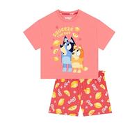 Bluey Pyjamas, Bingo Girls Pyjamas Set, Short Sleeve Summer Girls Pjs, Ages 18 Months To 8 Years