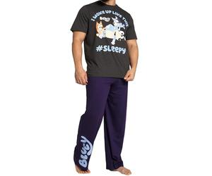 Bluey Pyjamas | Bingo Mens Pyjama Set | Fun Pyjamas For Men | Blue Small