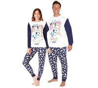 Bluey Pyjamas for Family Long Matching PJs Set Cosy Loungewear Warm Sleepwear Nightwear Children Men Women (S, Multi Women)