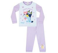 Bluey Pyjamas | Night Night Long Sleeve Girls Pyjamas | Girls' Pyjama Sets | Ages 18 Months To 8 Years