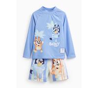 Bluey Rash Vest & Shorts Swim Set 5-6 Years