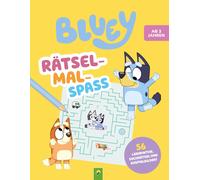 Bluey Ratsel-Mal-Spa: Ratseln und Ausmalen mit, Schwager, Verlag.