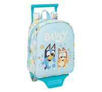 BLUEY READY - Nursery Backpack with Safta Trolley, Ideal for Children of Different Ages, Comfortable and Versatile, Quality and Resistance, 22 x 10 x 27 cm