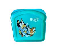 Bluey Reusable Sandwich Box Compact Food Storage Container - BPA Free - Great for Kids Lunches and Snacks