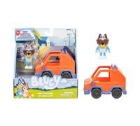 Bluey Hit The Road And Her Friends In This Cute Little Vehicle! Ride Along In The 4WD, This Vehicle Fits One 6-7.6 CM Articulated Figure Inside