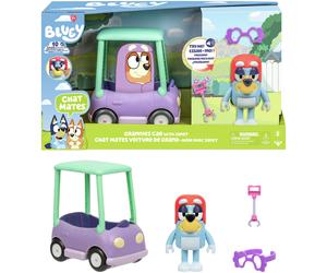 Bluey S13 Chat Mates Grannies Car with Janet