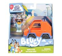 Bluey Hit The Road And Her Friends In This Cute Little Vehicle! Ride Along In The 4WD, This Vehicle Fits One 6-7.6 CM Articulated Figure Inside