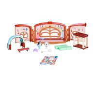 Bluey School Friends- Calypso's School Playset, 2.5 - 3" posable Figures Playset, Multicolor