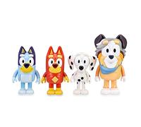 Bluey School Pack 4 Figures, Multicoloured, One Size (Famous BLY09300)