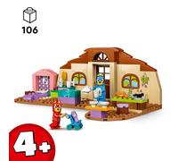 LEGO Bluey School with Rusty and Bluey - Educational Toy w/Kitchen, Cafe, 2 Minifgures & Play Food Accessories - Montessori Set - Birthday Gift for 4+ Year Old Girls & Boys - 11221