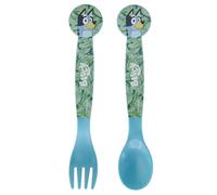 Bluey Set of 2 Reusable Plastic Fork and Spoon Cutlery