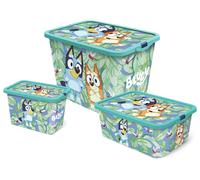Set Of 3 Bluey Storage Box's