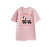Bluey Short Sleeved T-Shirt (Womens Pink)