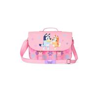 Bluey Shoulder Bag Cute Crossbody Satchel Adjustable Strap Shopping Holiday in Pink Bluey Pink One Size