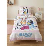 Bluey Single Duvet Cover 140x200 + Pillowcase 65x65 Bingo Muffin Pink Gift